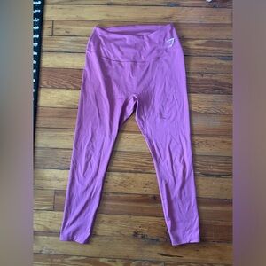 Pink Gym Shark Leggings sz S